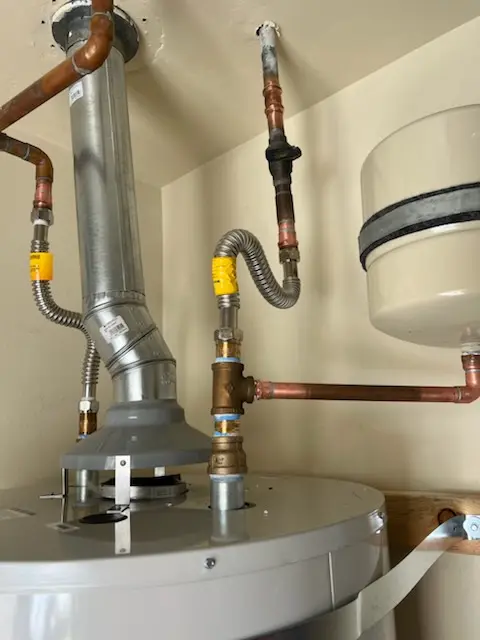 Water heater installation and plumbing repair in Ada
